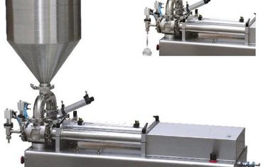 粘性液体用のデュアルヘッドピストンフィラー