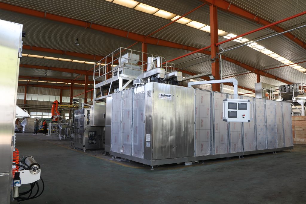 ブリック真空包装機