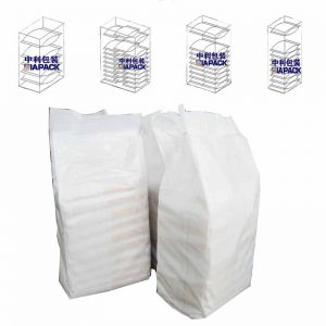 二次袋詰め機（小さな塩袋から大きなPP織袋へ）