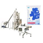 容積測定カップを有する塩縦型充填シール機