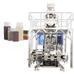 穀物用自動ブリック式真空袋成形充填包装機