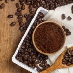 コーヒーパウダー用自動真空包装機