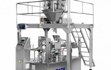 あらかじめ作られた袋の食品顆粒の充填封止包装機