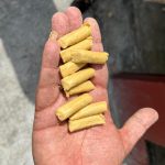 計量機を運ぶダブルバケットベルト