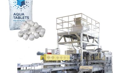 25～50kgの塩タブレット計量充填袋詰め機