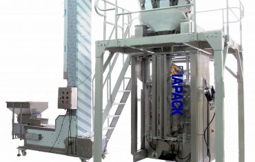 自動コーヒー豆包装機（デガッシングバルブ付きクワッドシーリングバッグ）